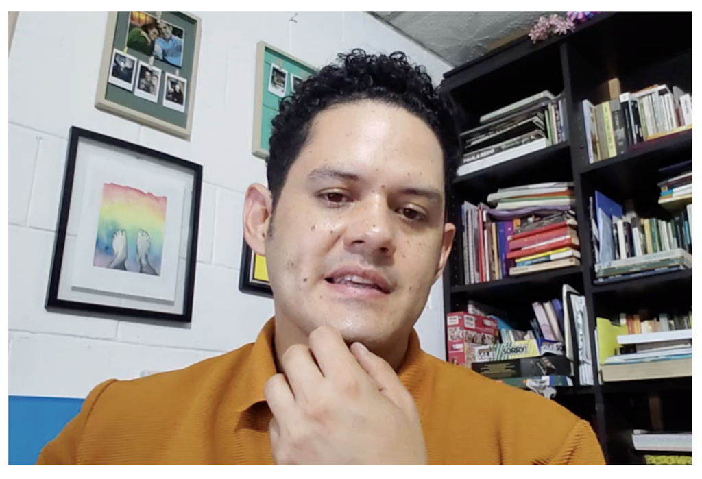 Hugo Rivas, arteterapeuta